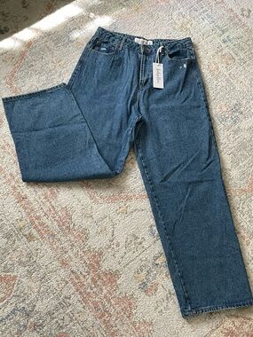 NWT-Indigo Rein Dad Fit SUPER High Rise Jeans-Size 15
